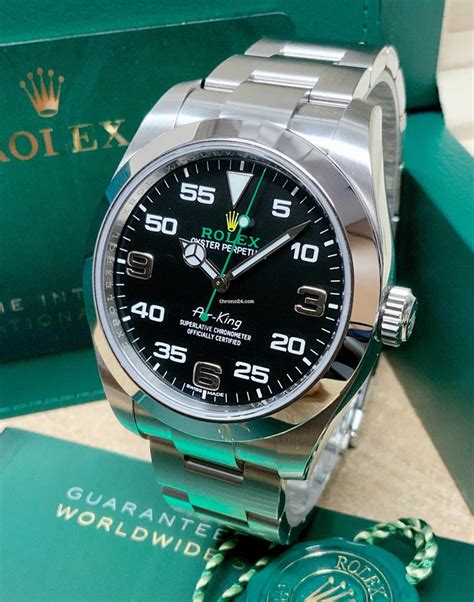 used rolex air king 40mm|Rolex Air-King watch price.